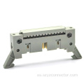 Conector de cabezal eyector tipo IDC de 2,54 mm, 2 piezas